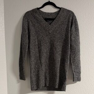 Black heathered, Athleta, oversized tunic sweater, size XXS